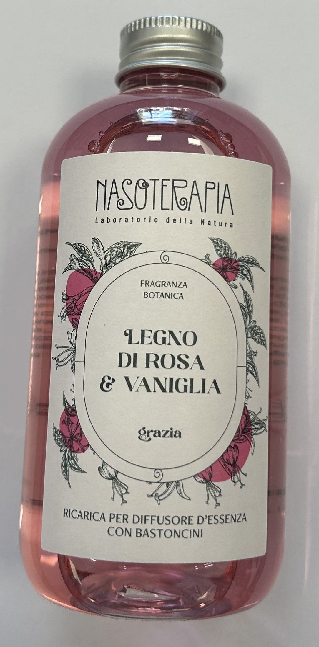 Diffusore d'essenza o ricarica Legno di Rosa e Vaniglia
