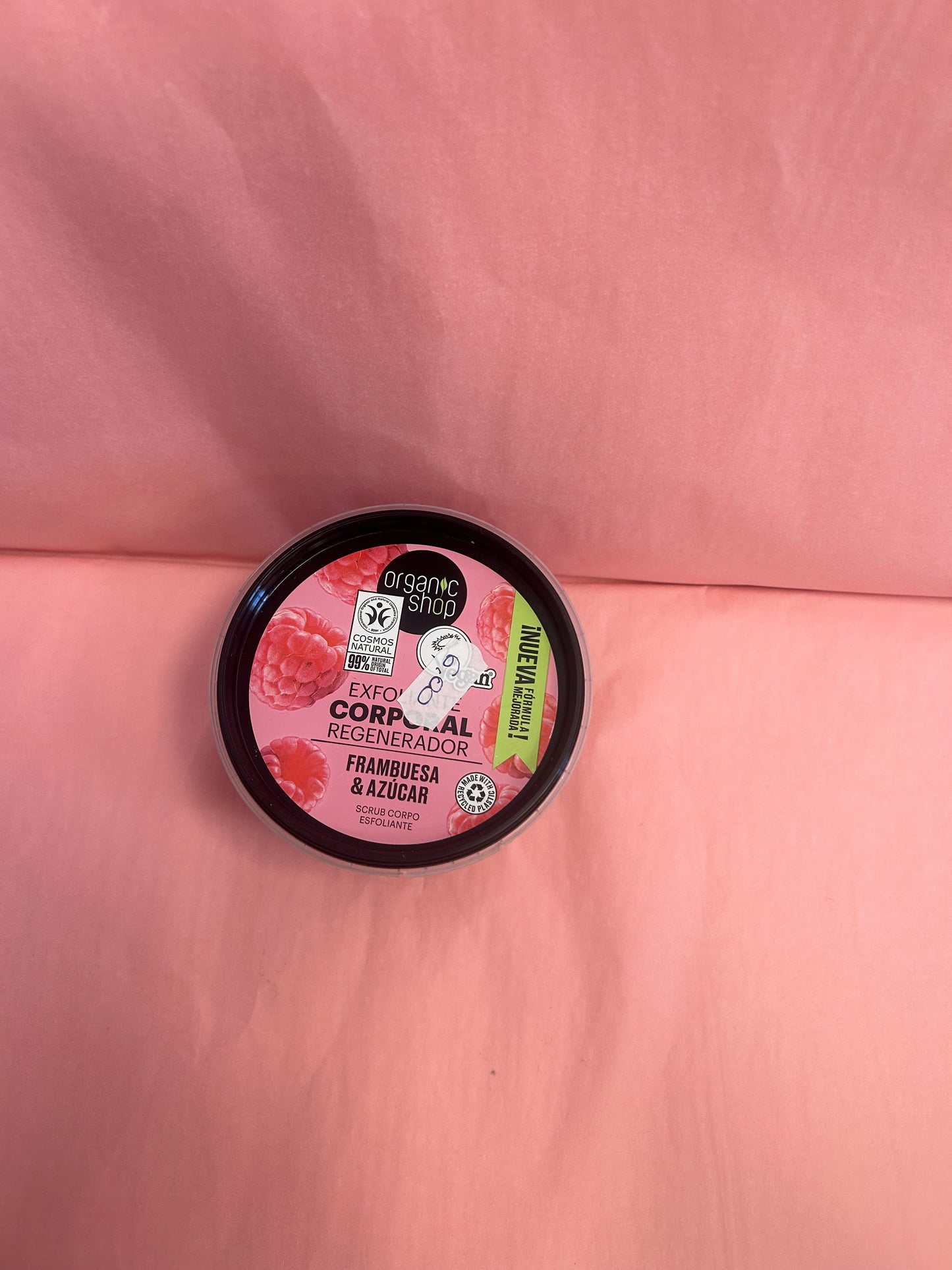 Scrub corpo Lampone e zucchero