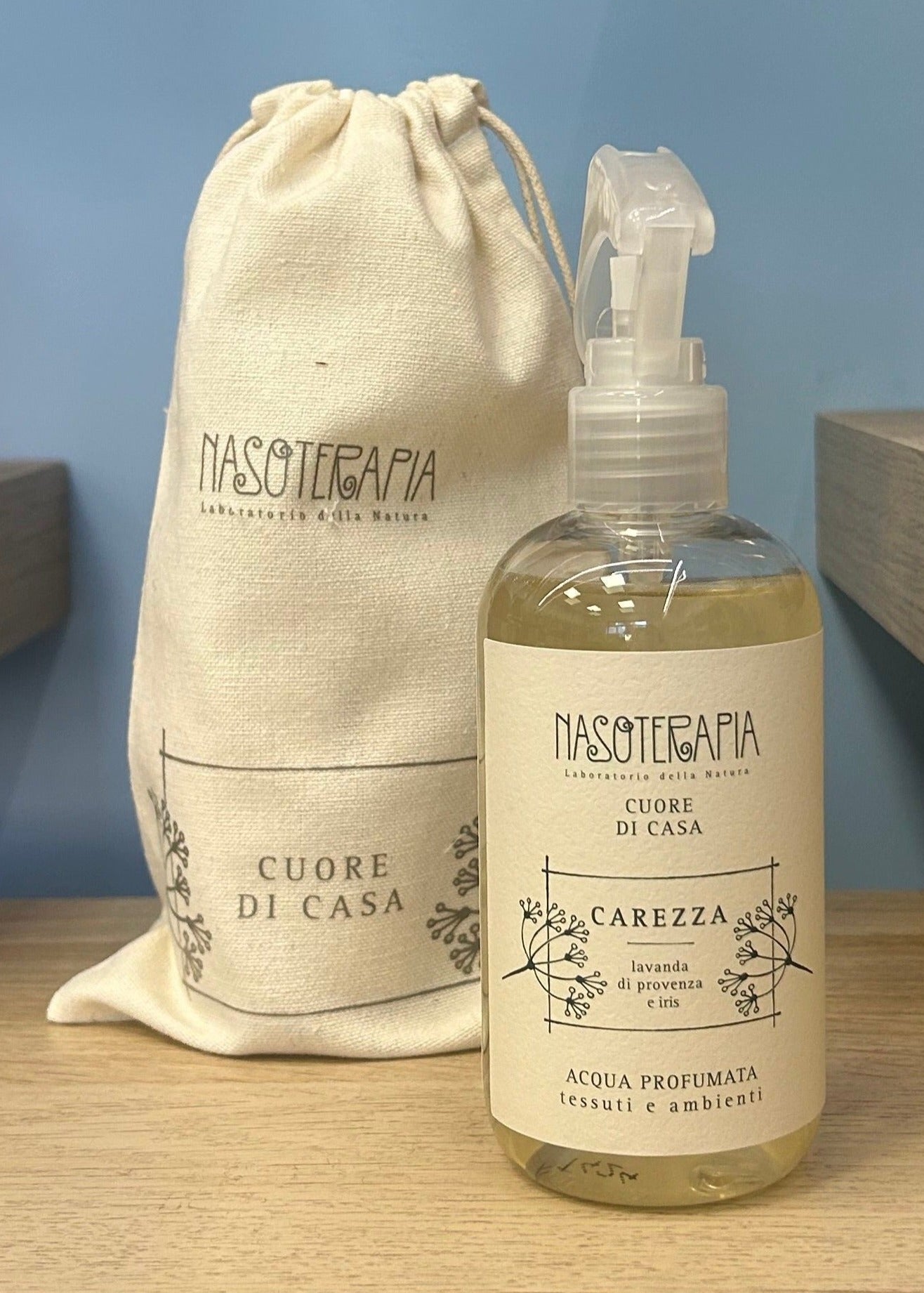 Acqua profumata CAREZZA Lavanda di Provenza e Iris