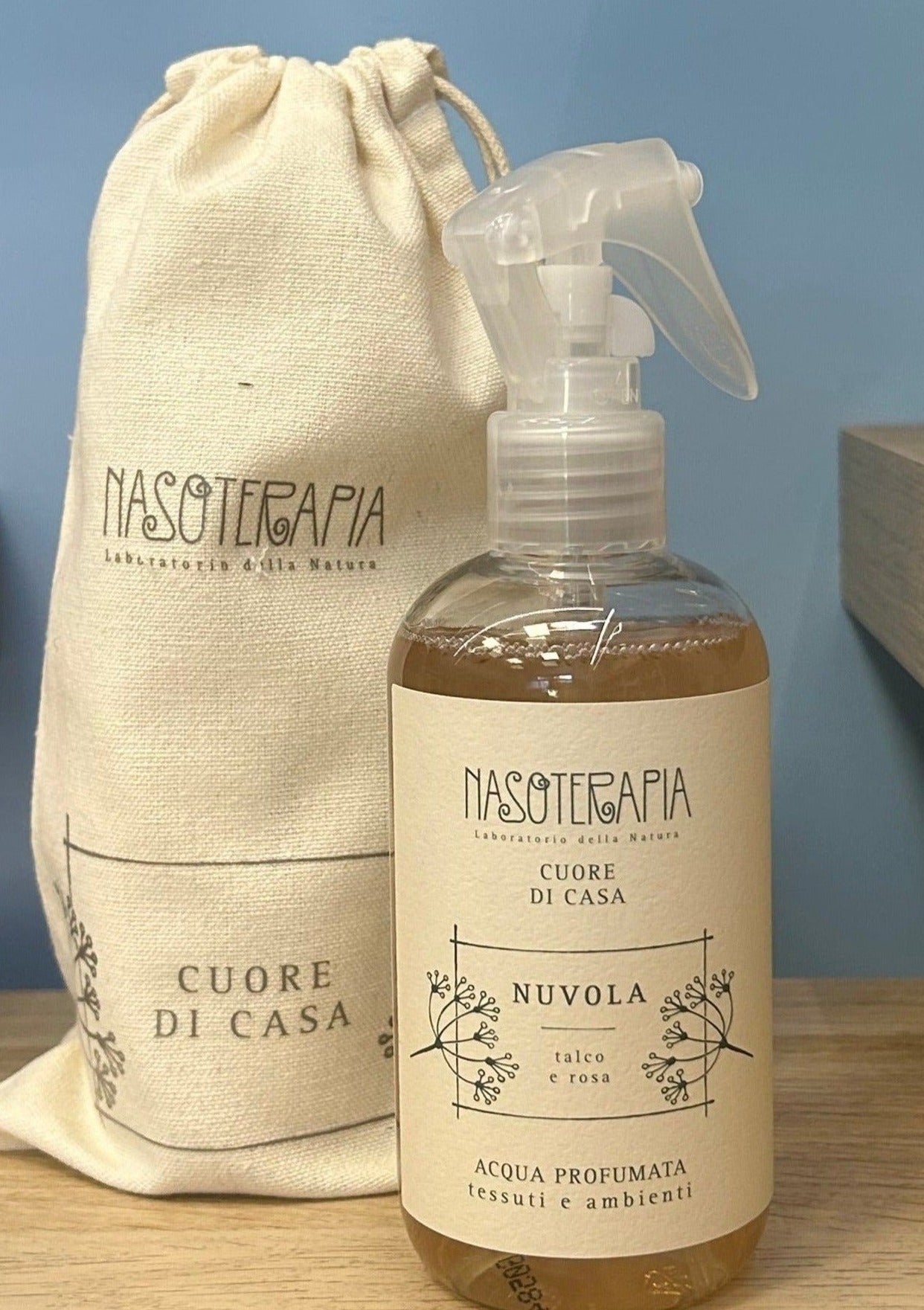 Acqua profumata NUVOLA Talco e Rosa