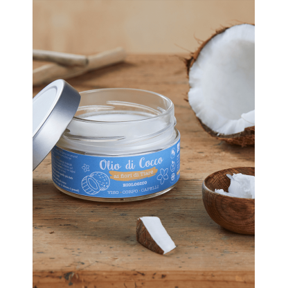 Olio di Cocco ai fiori di Tiarè biologico