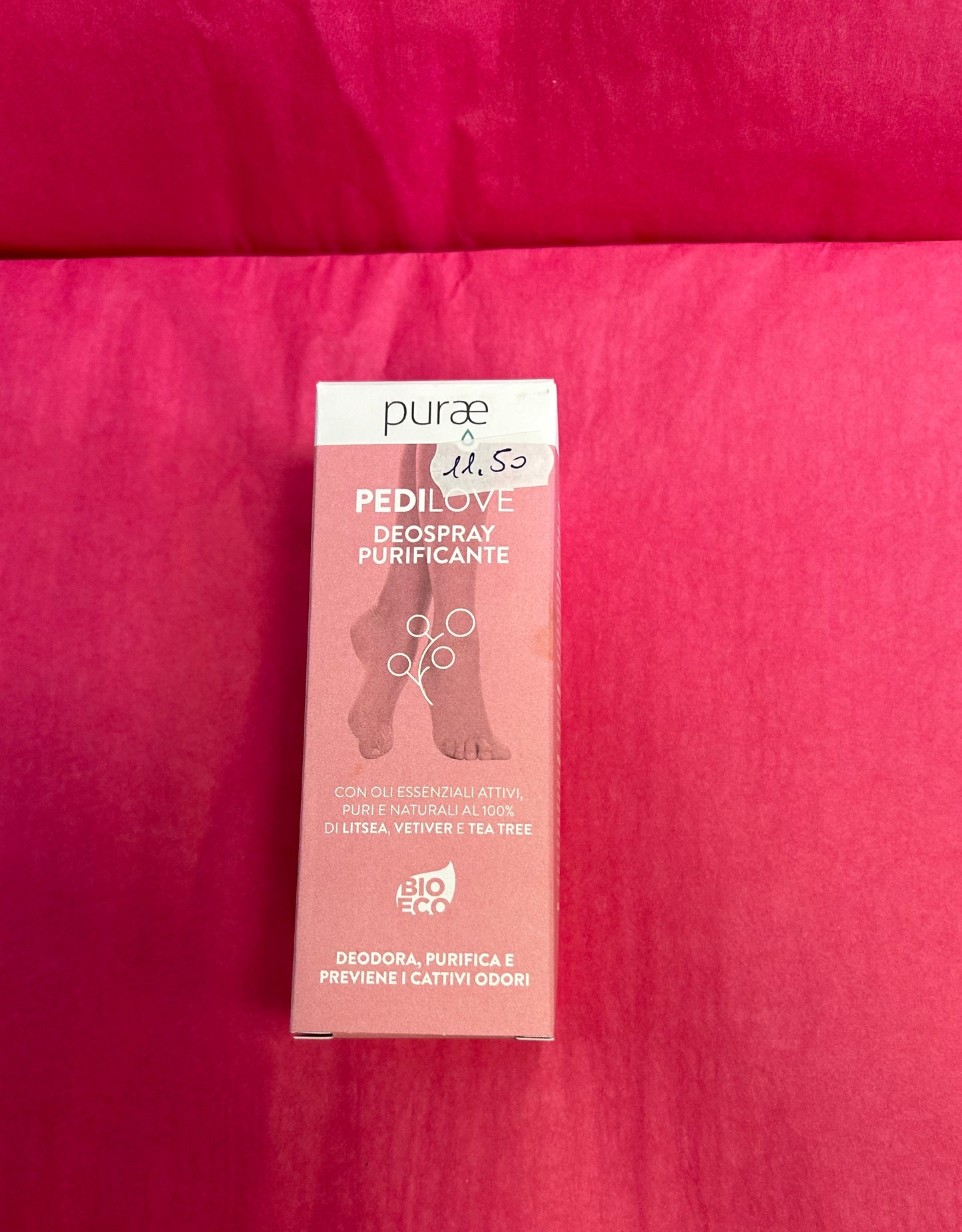 Deospray purificante piedi