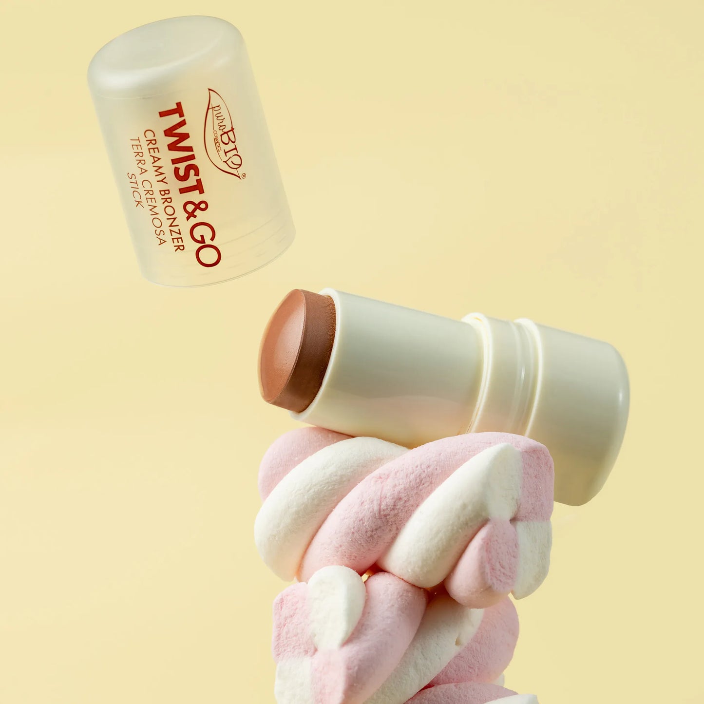 Creamy bronzer stick